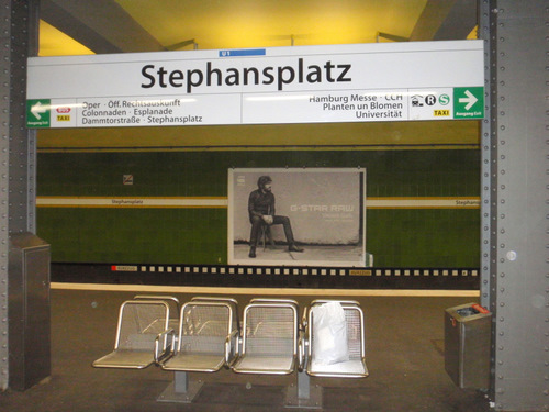 Subway Terminal - Stephanplatz.